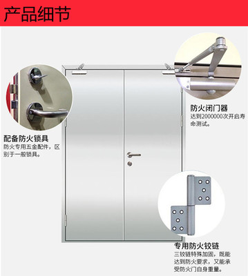 新辉门业 钢质防火门，守护商品房与学校的消防安全底线